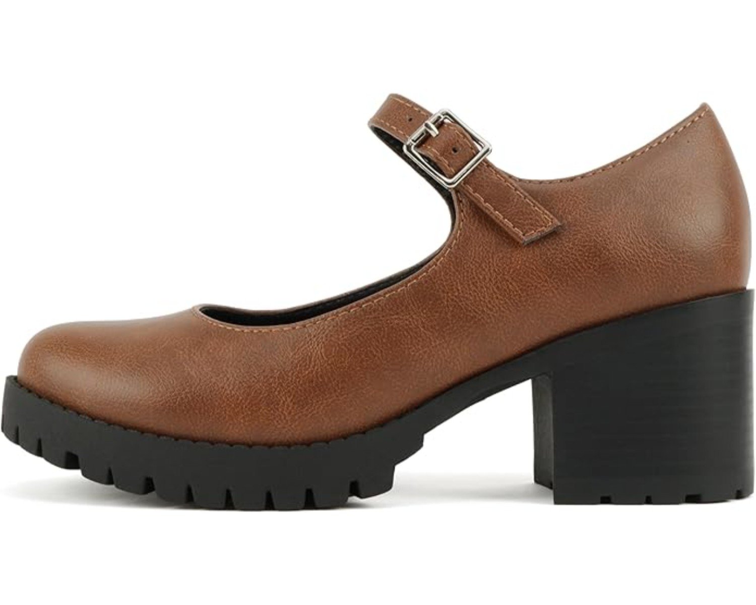 Strap Slip-On Flatform Clog by Soda Shoes by Soda Step
